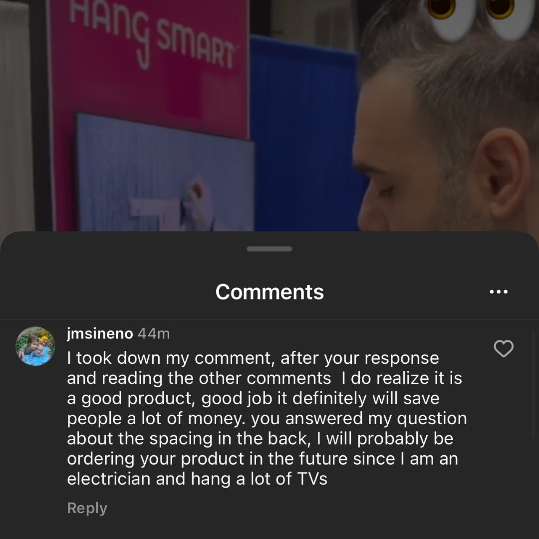 hangsmart customer review text