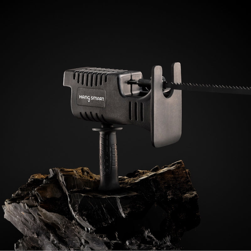 hangsmart adapter for drywall saw on a rock