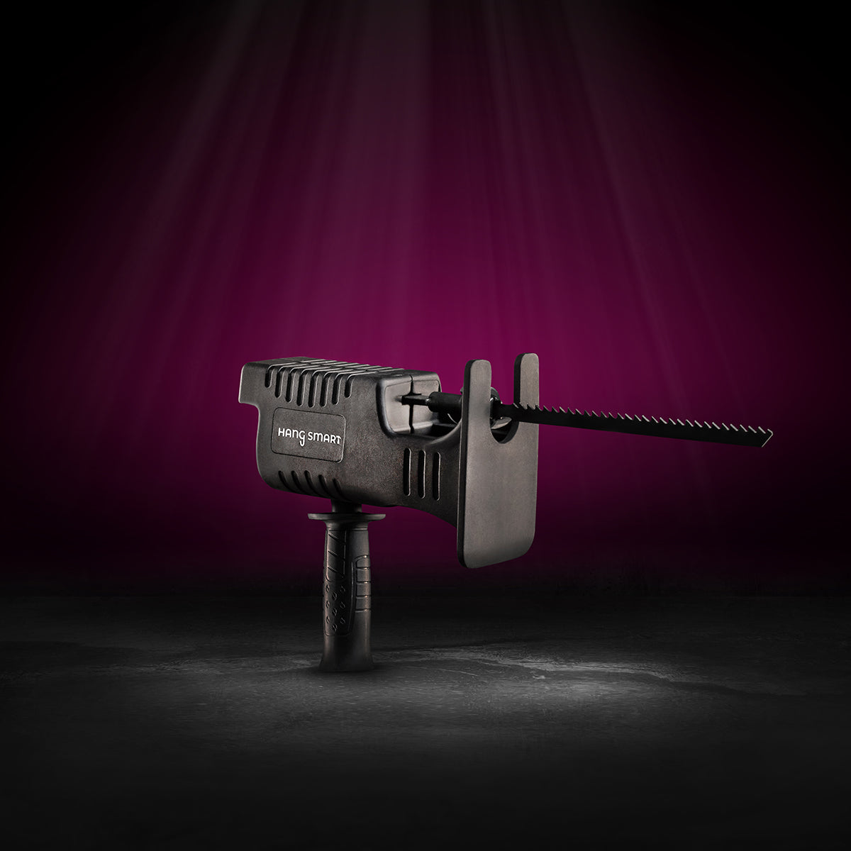 hangsmart adapter for drywall saw on a rock