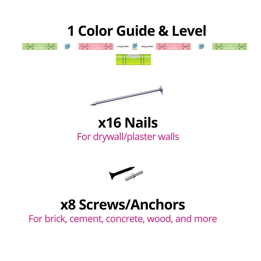 HangSmart Full Audio & Visual Bundle steps