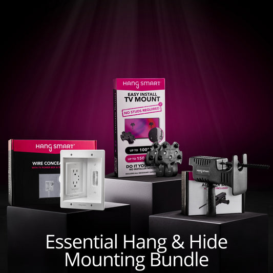 essential hang and hide mounting bundle product images