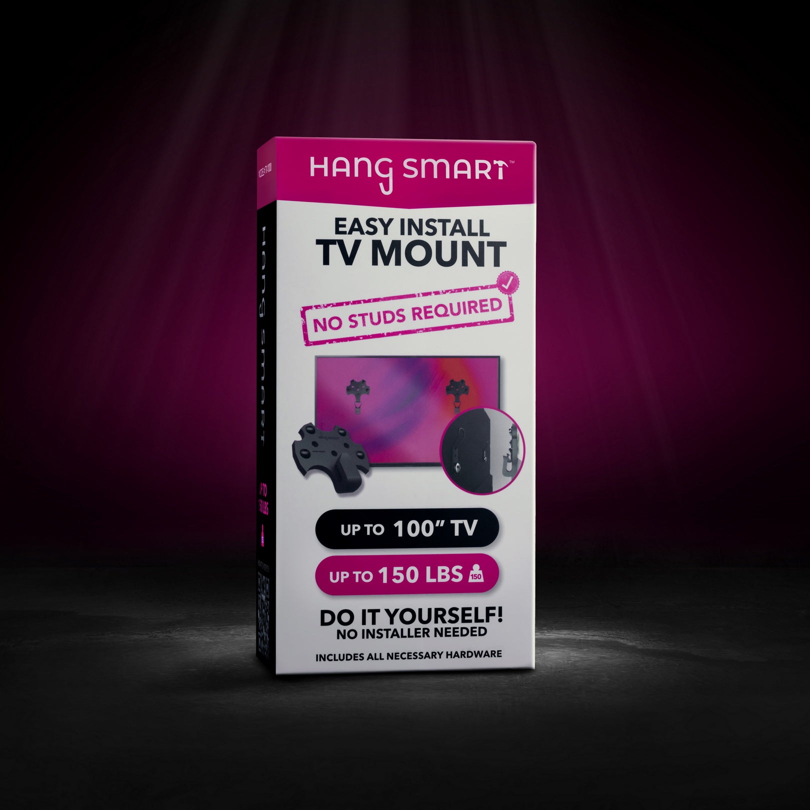 hangsmart tv product box