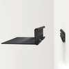 HangSmart Speaker Mount Attaching To HangSmart Bracket HangSmart NO STUD DIY Smart Device Shelf